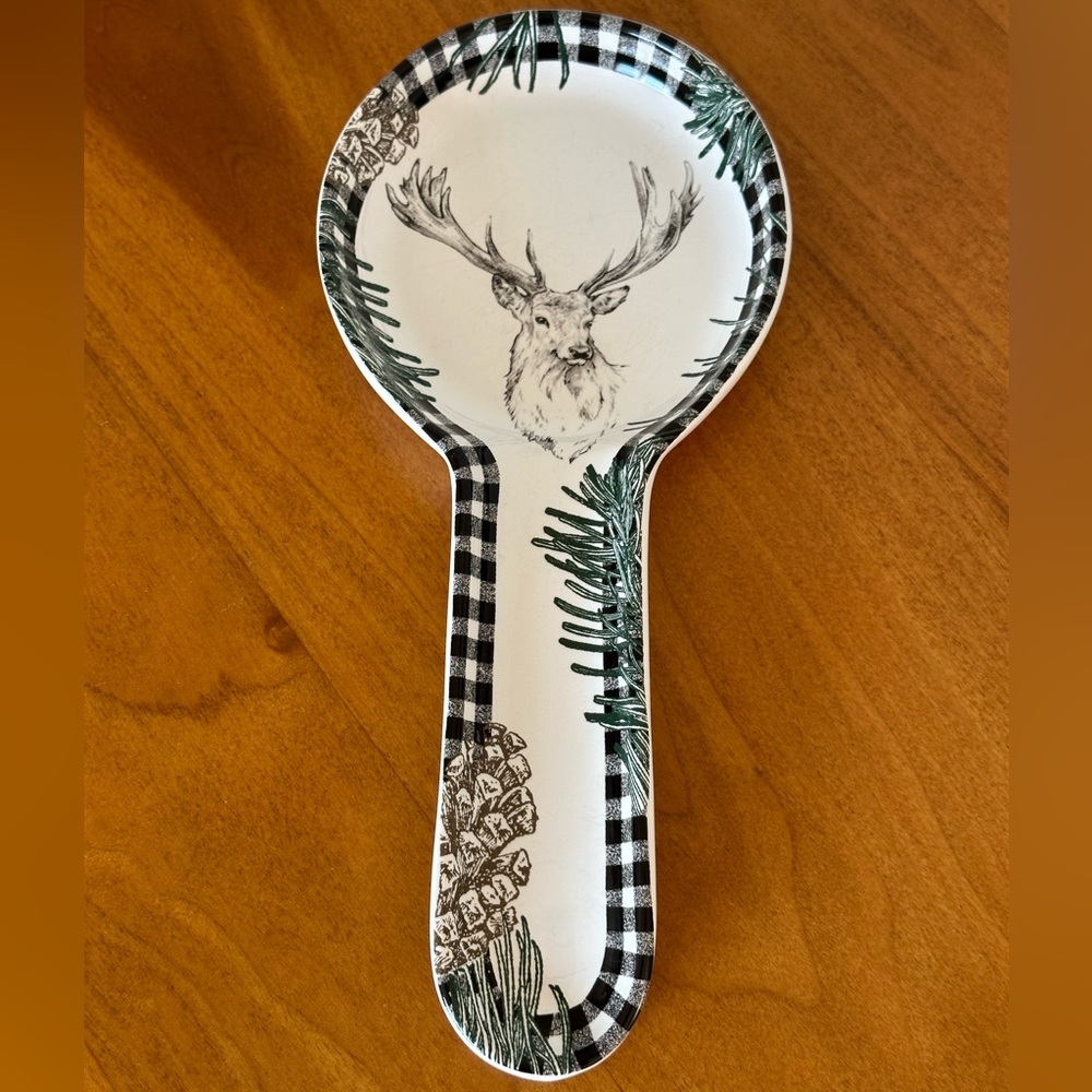 Vintage Robert Stanley Deer Spoon Rest-Limited Home Collection.